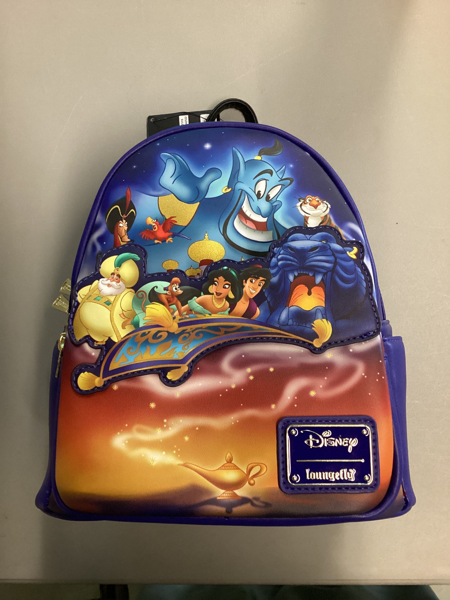 Disney Aladdin 30th Anniversary Loungefly Mini Backpack
