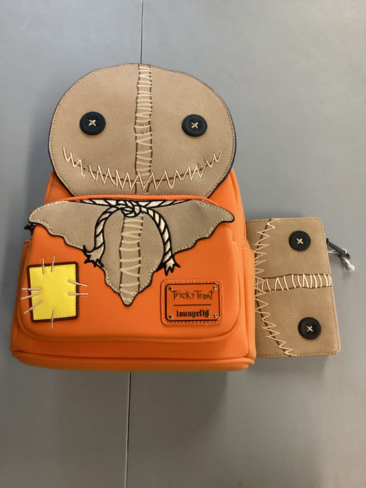 Trick R Treat Sam Cosplay Loungefly Mini Backpack And Wallet