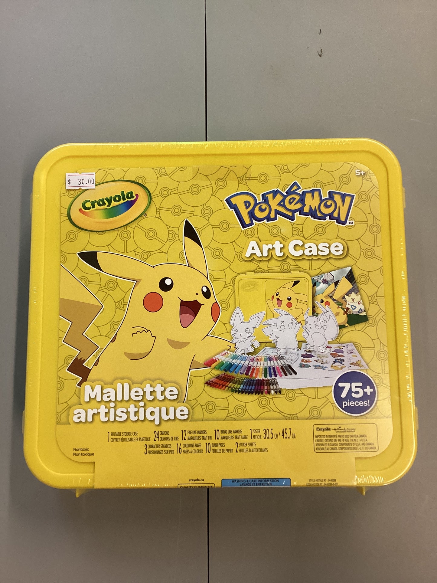 Crayola Pokemon Art Case