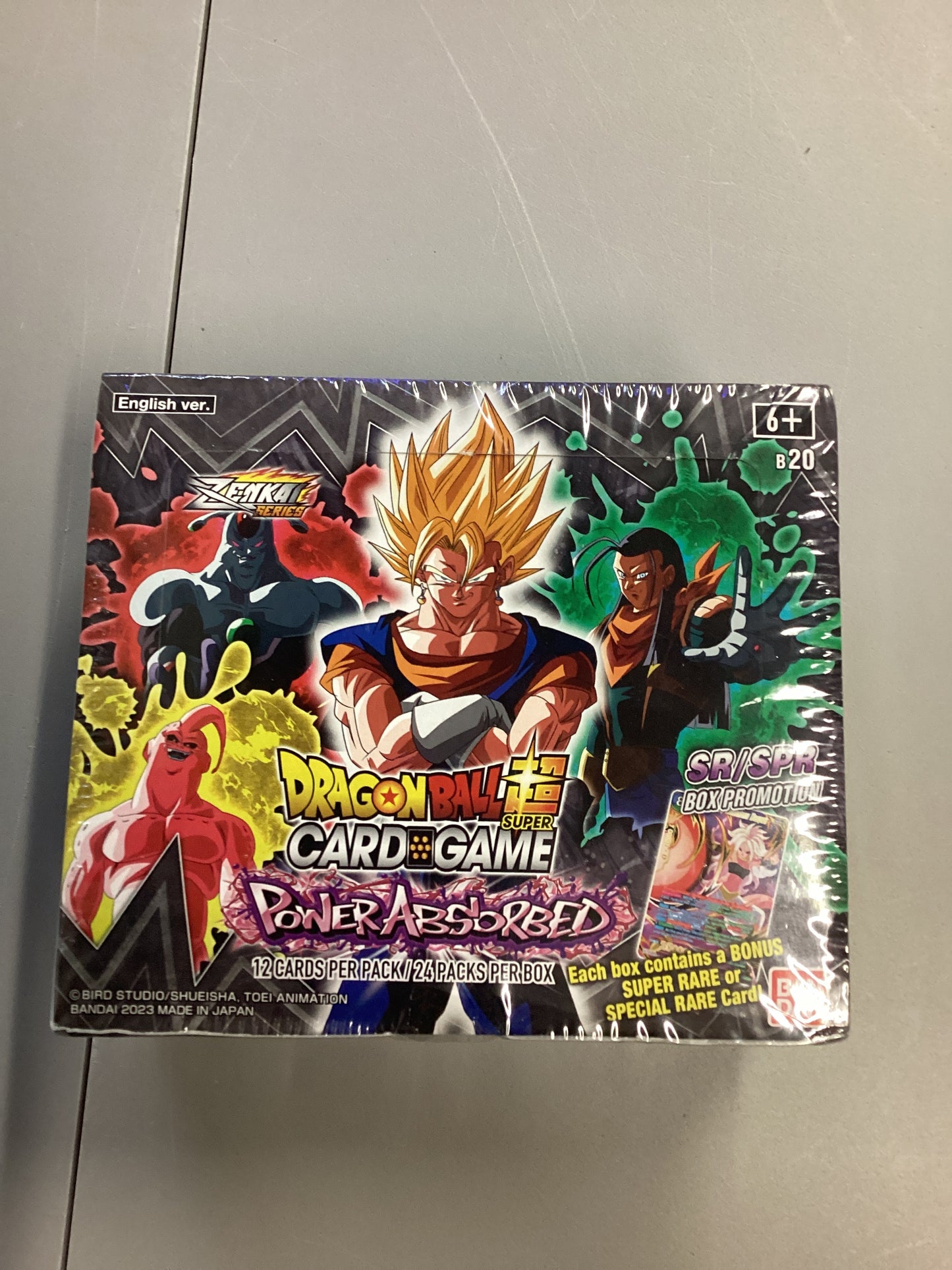DragonBall Super Card Game Power Absorbed Booster Box