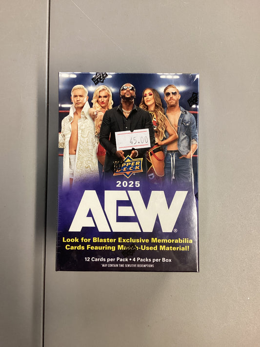 Upper Deck 2025 AEW All Elite Wrestling Blaster Box