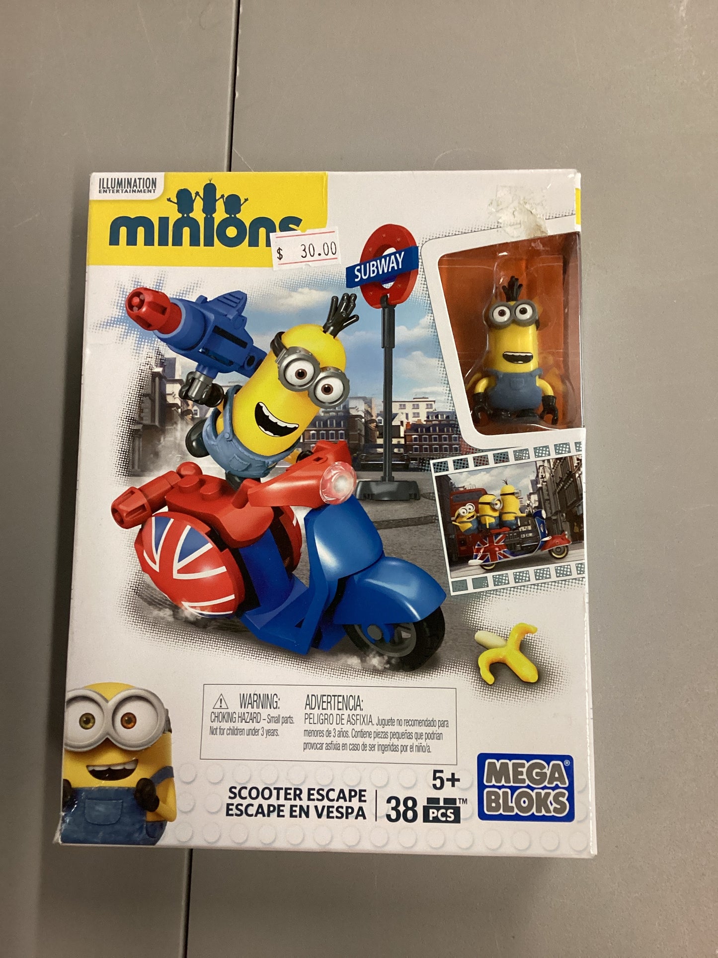 Mega Bloks Despicable Me Scooter Escape