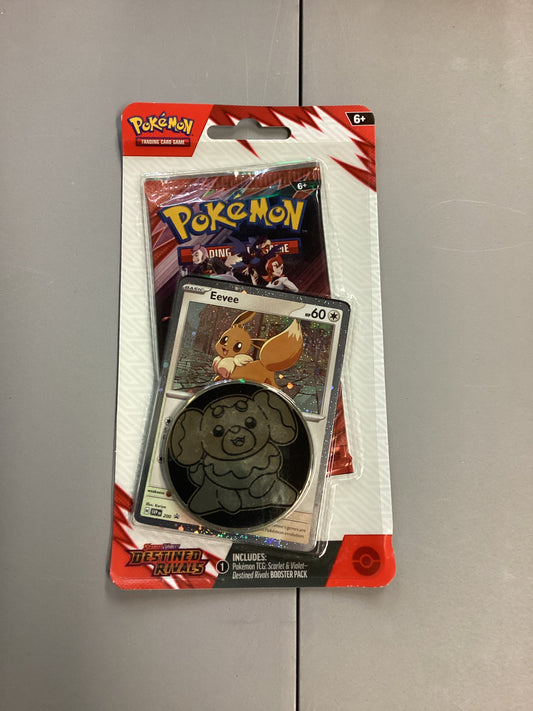 Pokemon TCG Destined Rivals Checklane Blister Eevee