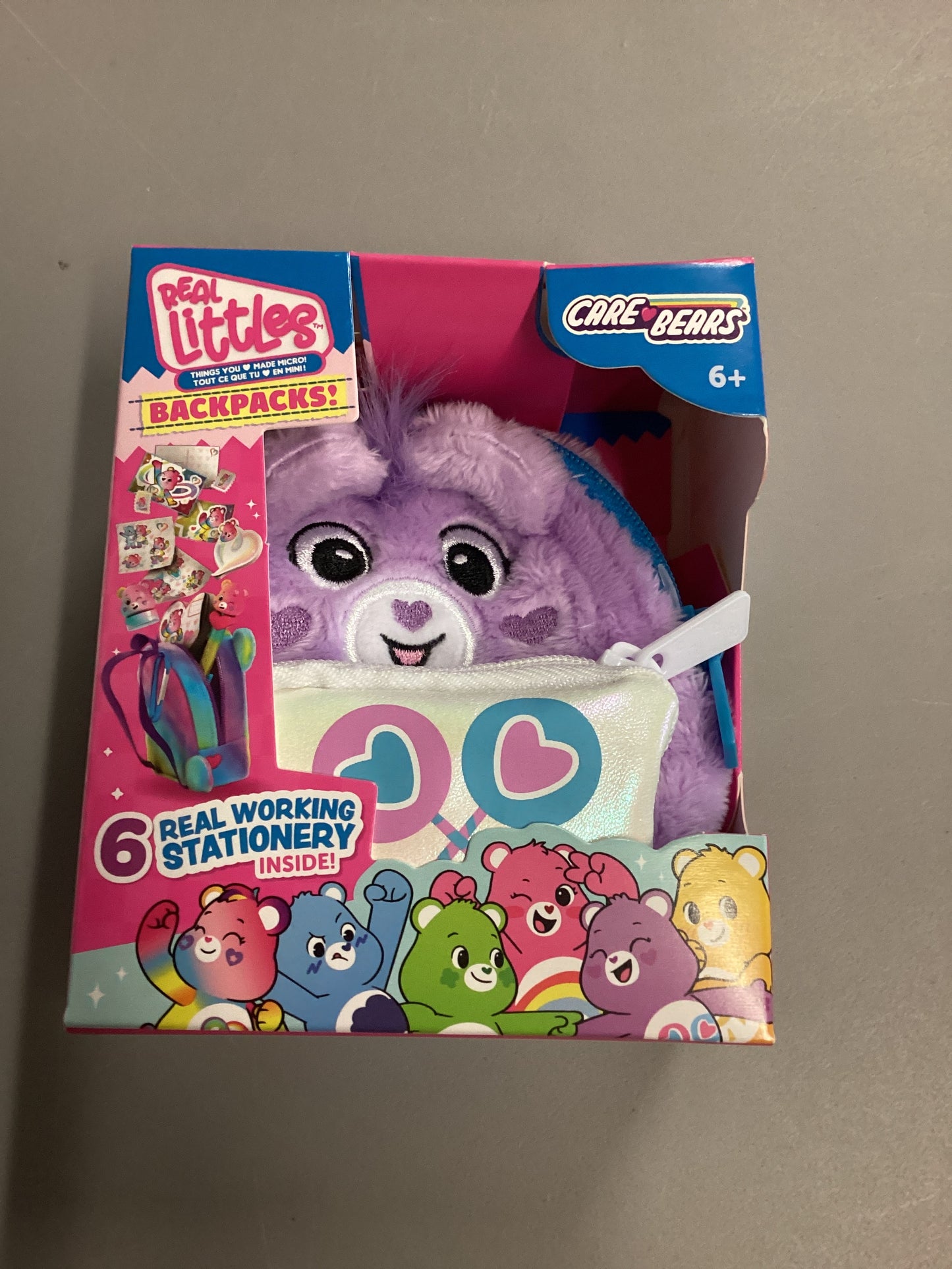 Care Bears Real Littles Backpacks Share Bear