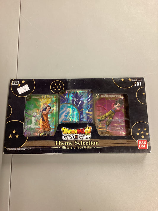 DragonBall Super Card Game Sealed Theme Selection History Of Son Goku