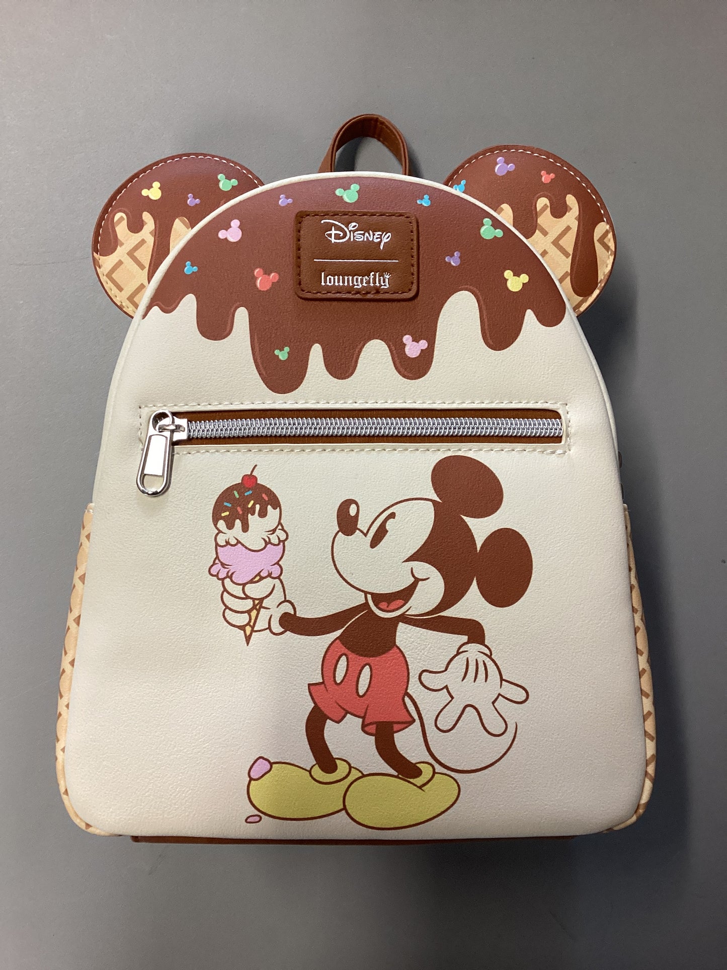 Disney Mickey Mouse Ice Cream Loungefly Mini Backpack