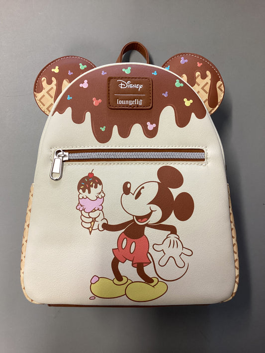 Disney Mickey Mouse Ice Cream Loungefly Mini Backpack
