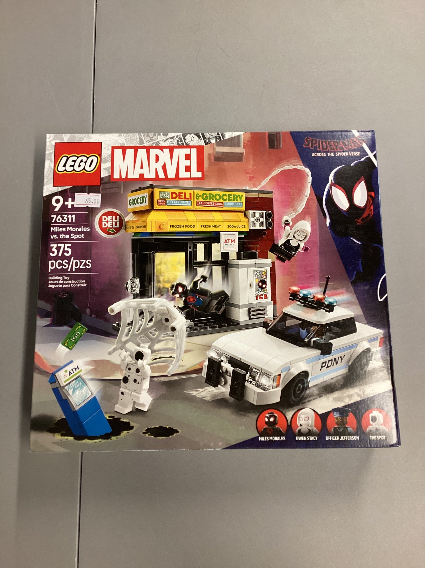 Lego Marvel Miles Morales Vs The Spot (763111)
