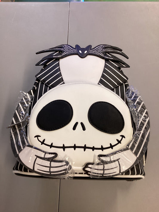 The Nightmare Before Christmas Headless Jack Skellington Loungefly Mini Backpack