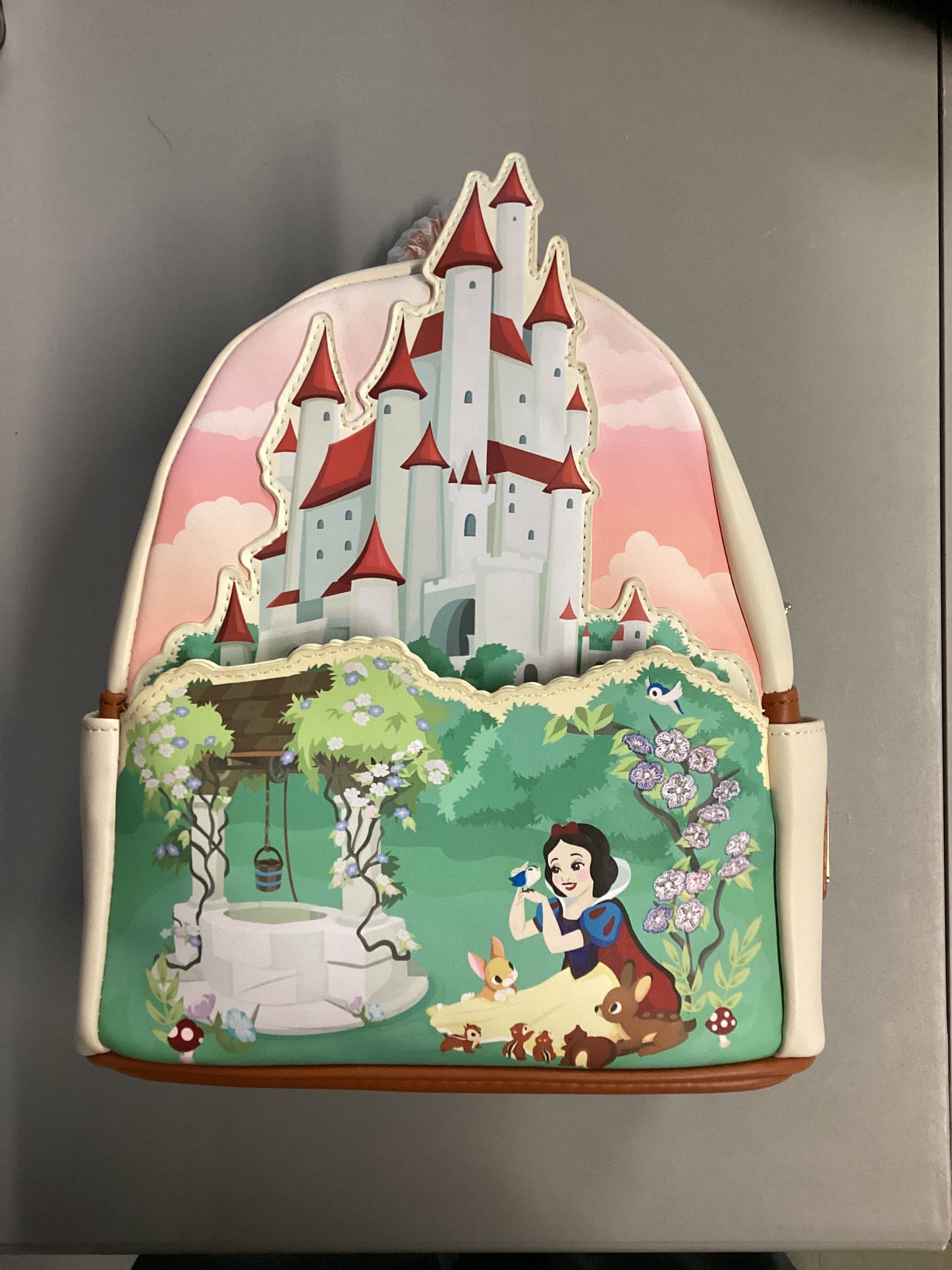 Disney Snow White Castle Loungefly Mini Backpack