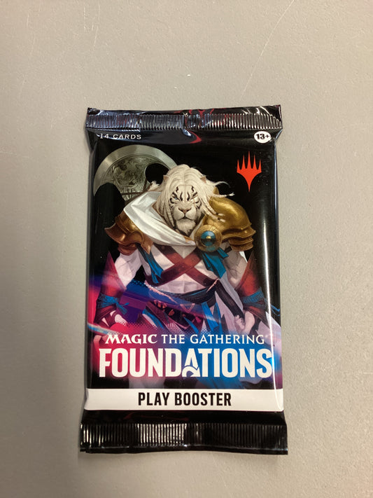 Magic The Gathering Sealed Foundations Play Booster Pack