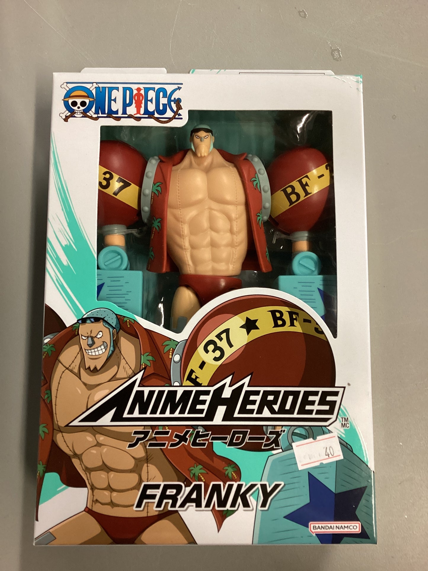 Bandai Namco Anime Heroes One Piece Franky Action Figure
