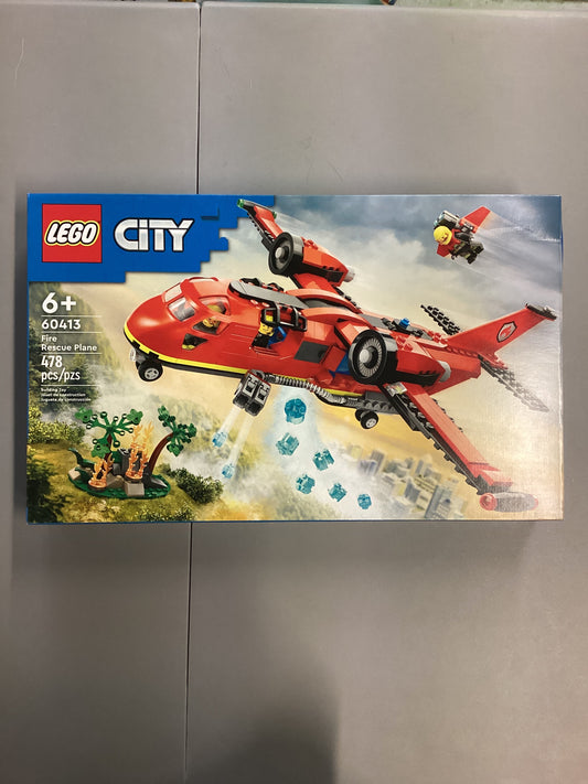 Lego City Fire Rescue Plane (60413)