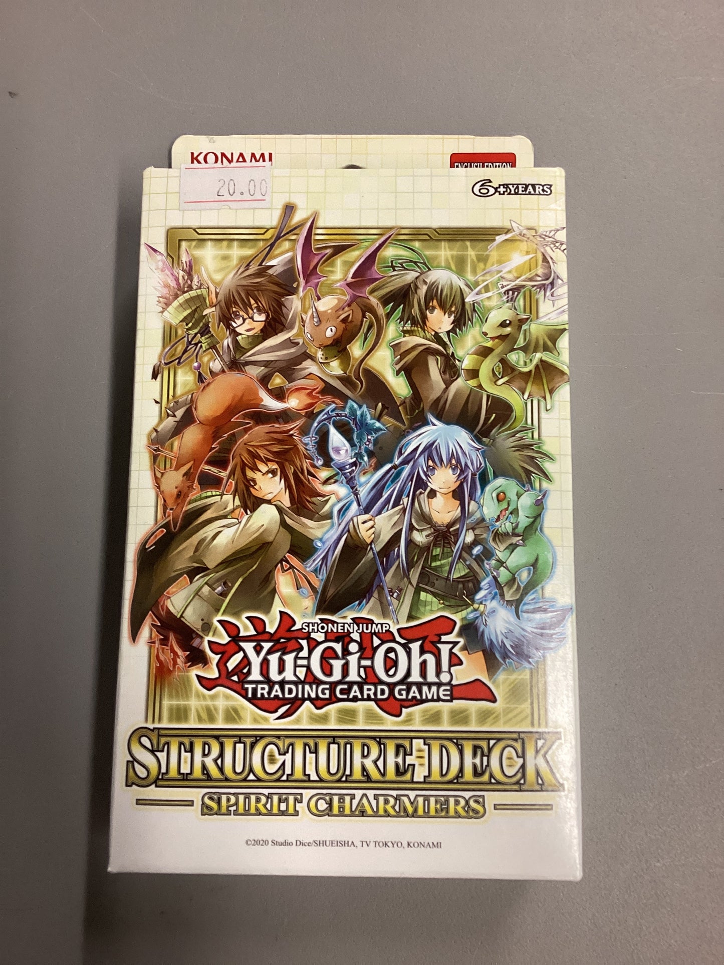 Yu-Gi-Oh! Spirit Charmers 1st Edition Sealed Structure Deck