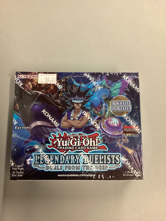 Yu-Gi-Oh! Legendary Duelists Duels From The Deep 1st Editiom Sealed Booster Box