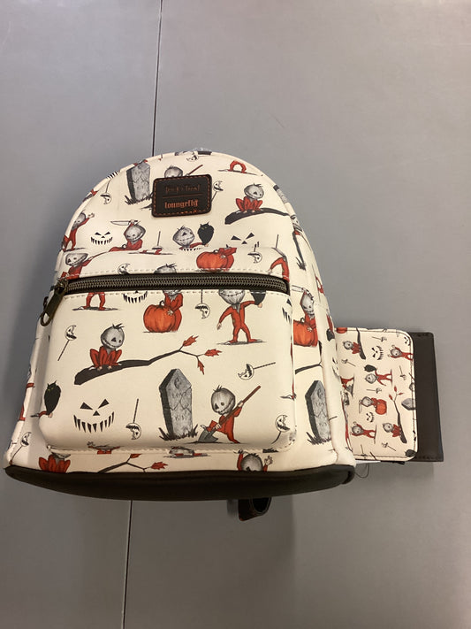 Trick R Treat Sam Loungefly Mini Backpack And Wallet