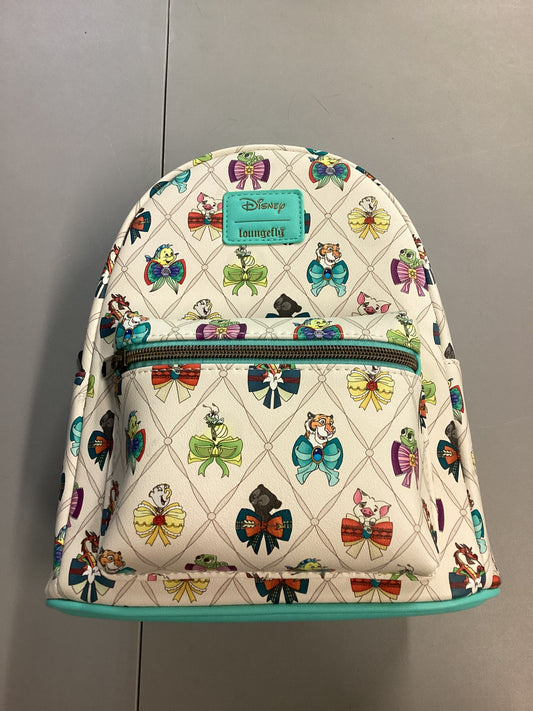 Disney Princess Bows And Sidekicks Loungefly Mini Backpack