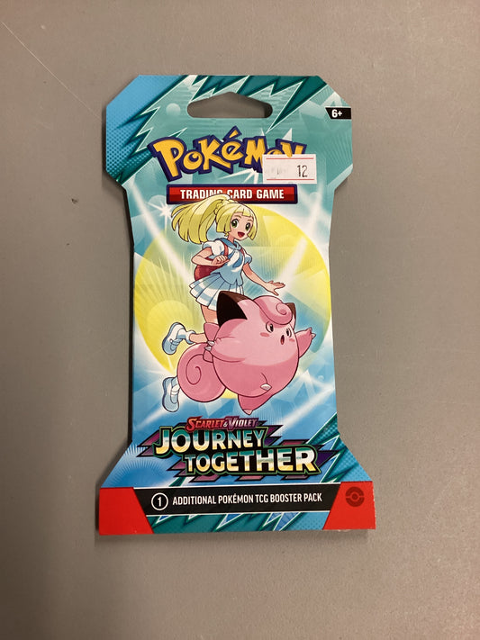 Pokemon TCG Sealed Scarlet And Violet Journey Together Booster Pack Blister