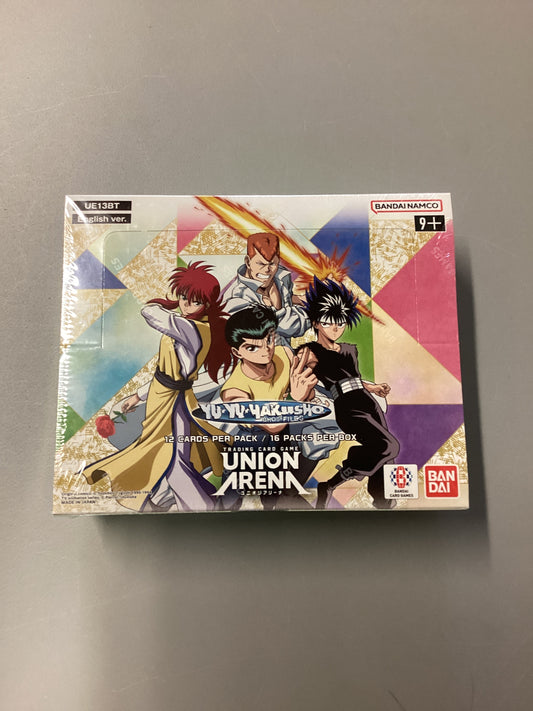 Union Arena Yu-Yu-Hakusho Ghost Files Sealed Booster Box