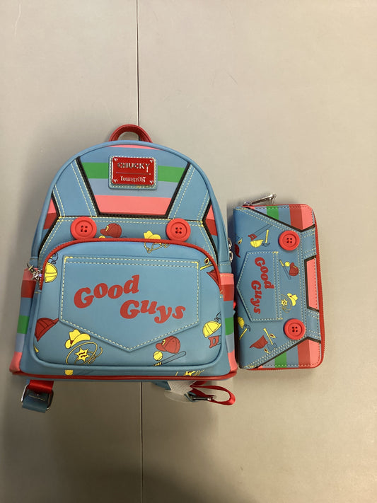 Chucky Good Guys Loungefly Mini Backpack And Wallet
