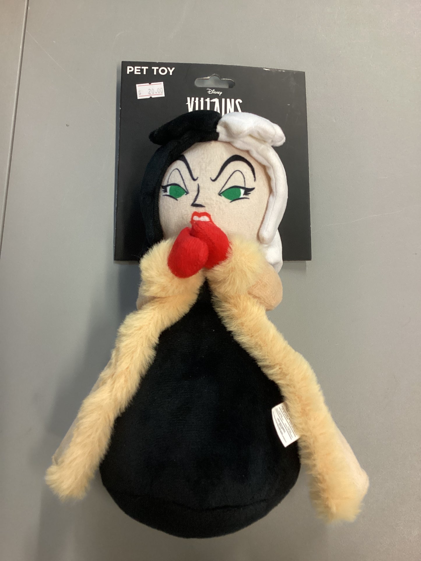 Disney Villains Pet Toy