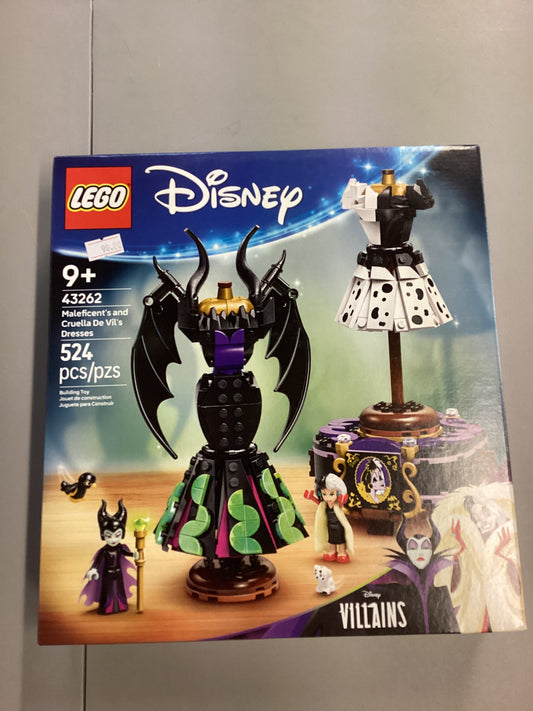 Lego Disney Villains Maleficent’s And Cruella De Vil’s Dresses (43262)