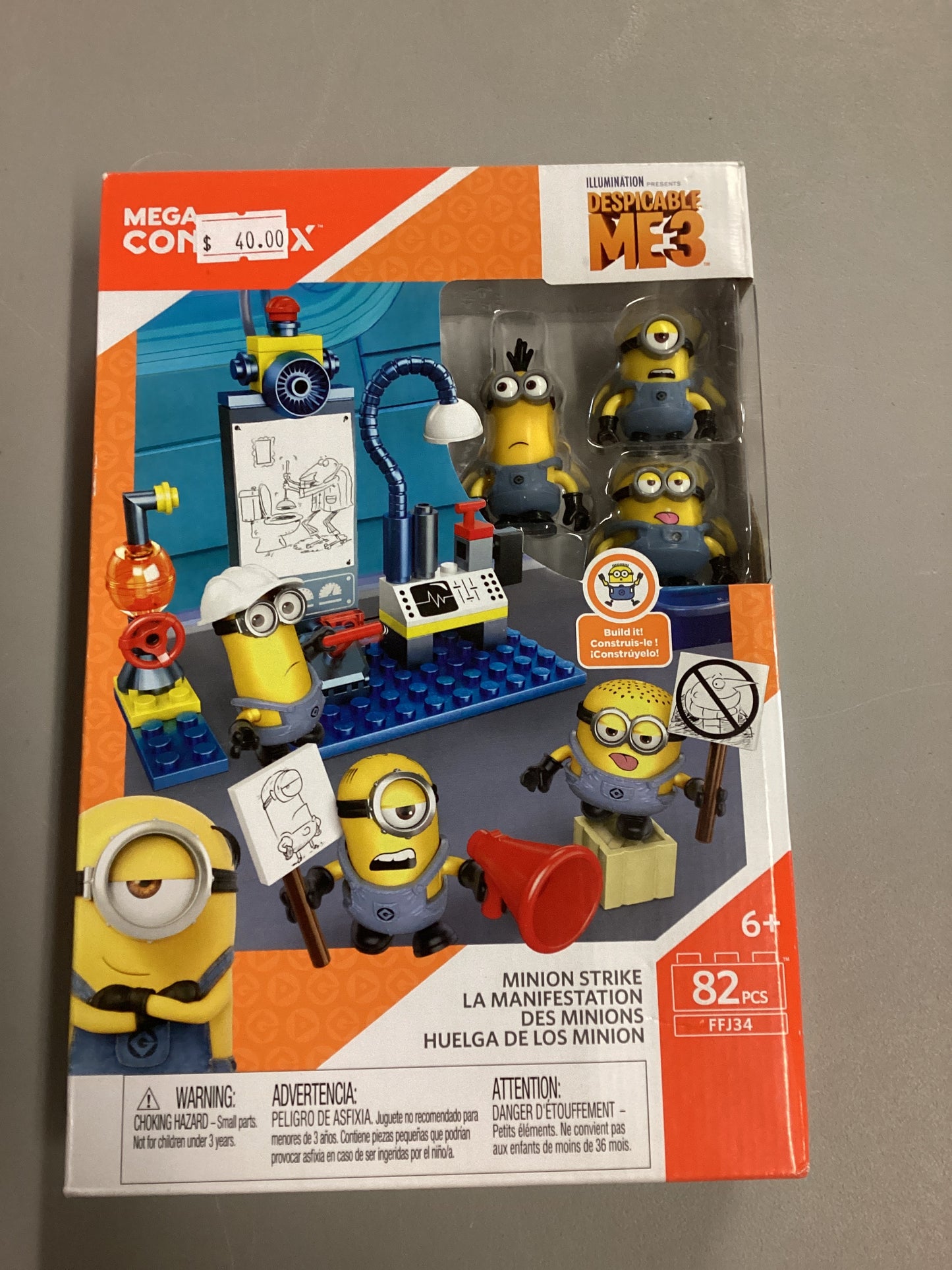Mega Construx Despicable Me Minion Strike