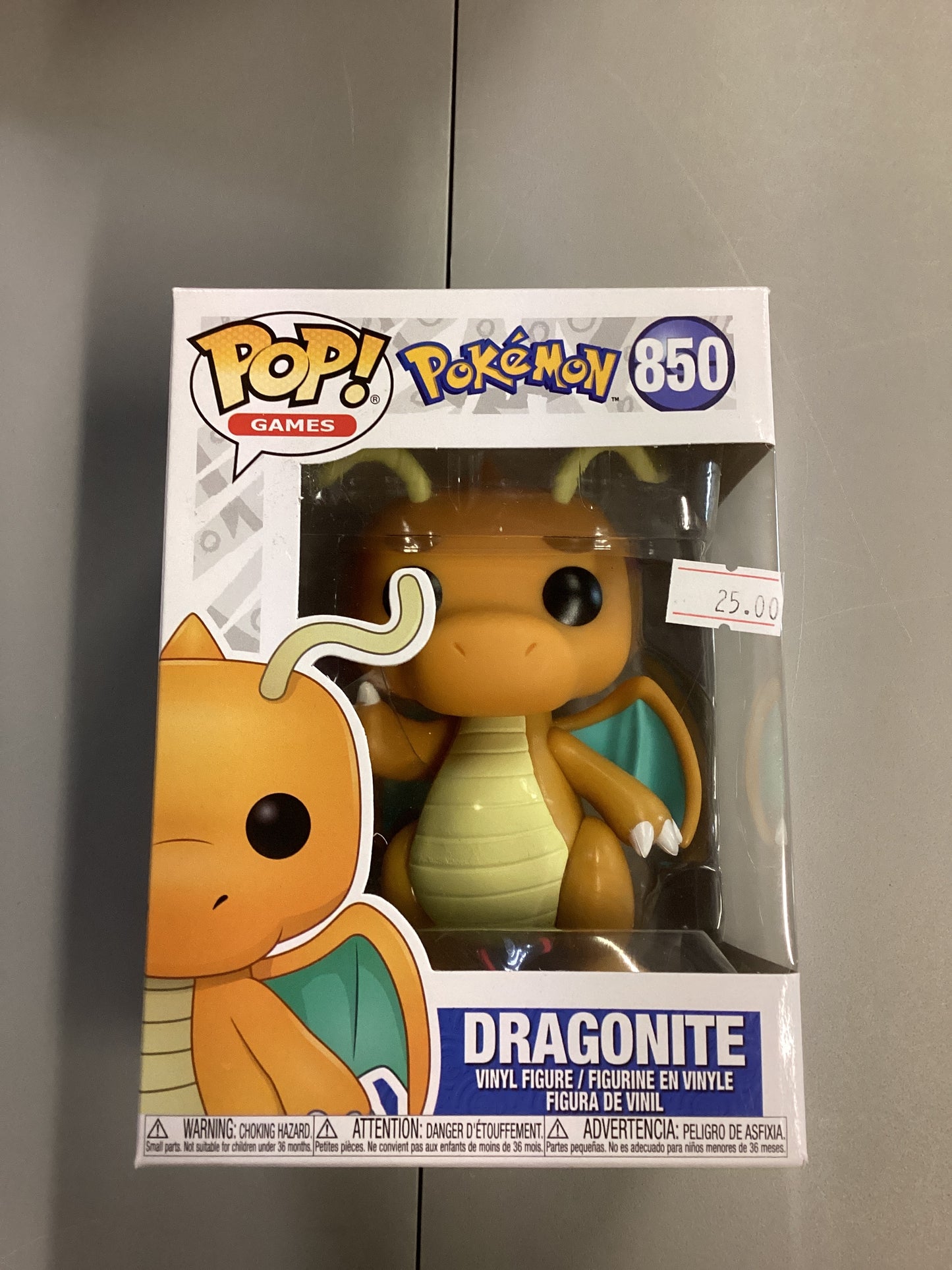Funko Pop Pokemon Dragonite 850